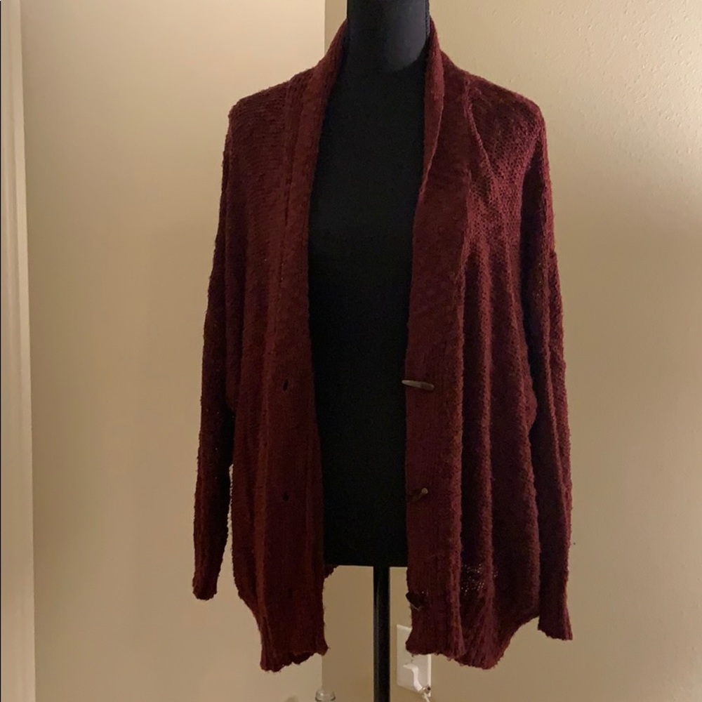 millau Burgundy Sweater